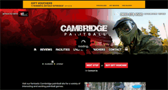 Desktop Screenshot of cambridge-paintball.co.uk